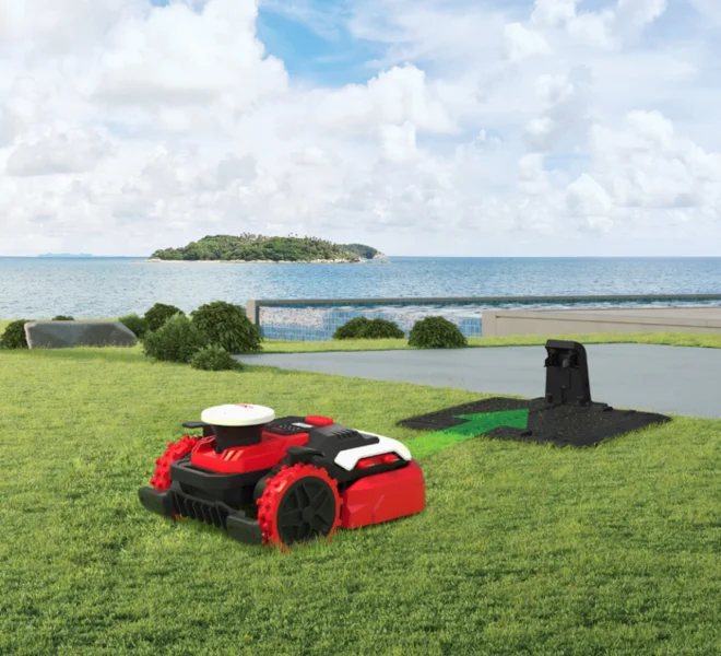 Mission RTK ¾ Robotic Lawn Mower | KRESS KR172